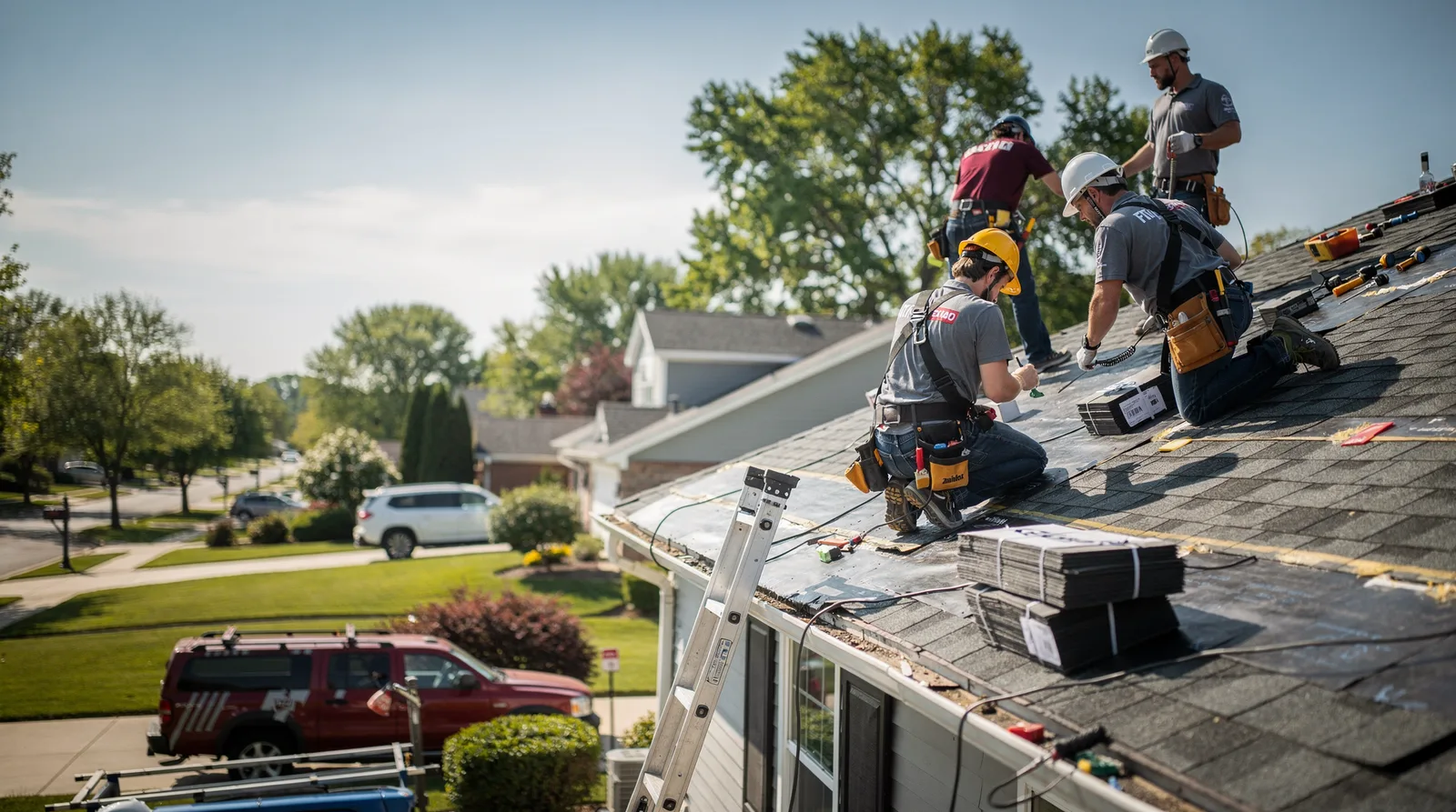 Roof Repair in Port Austin, MI around you